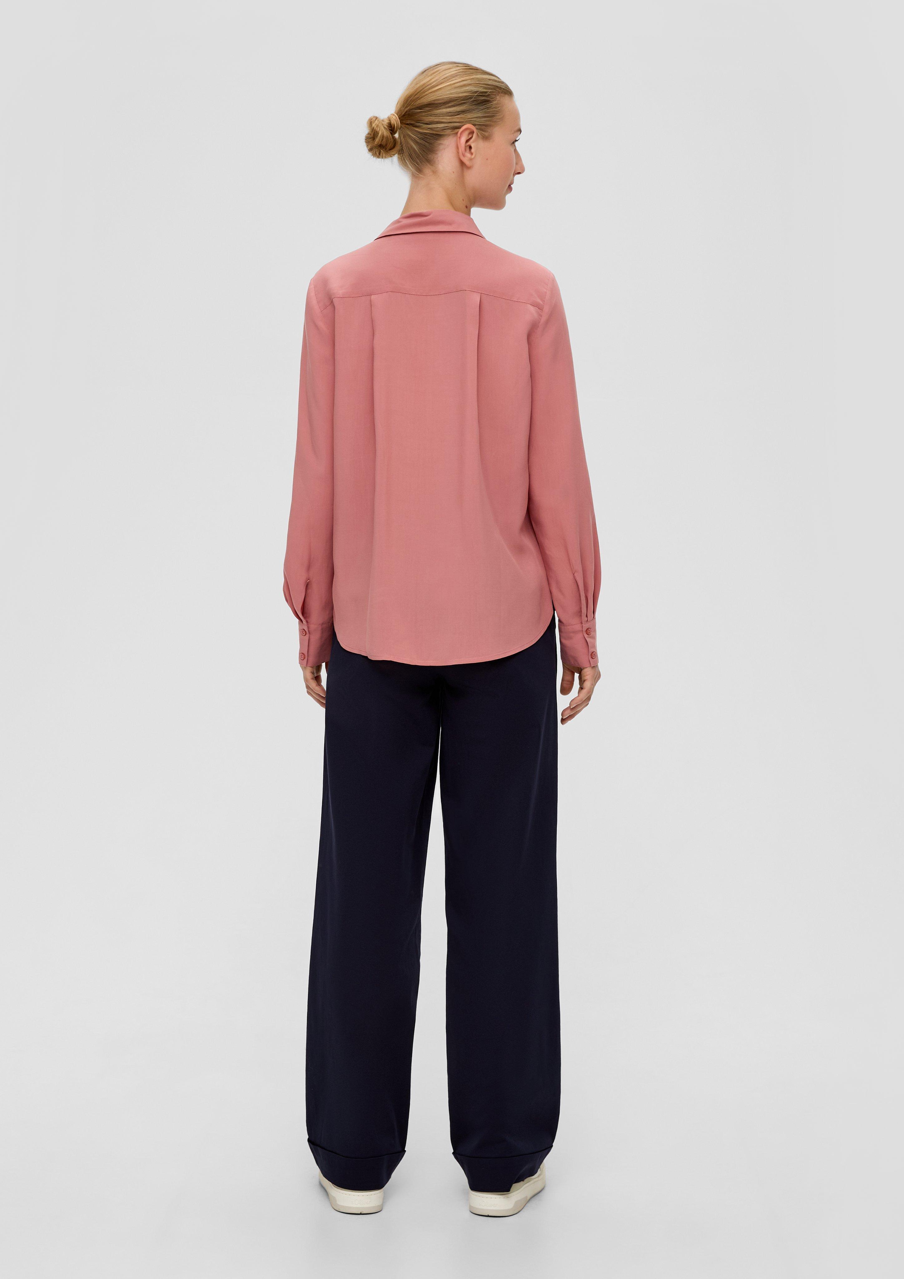 Fließende Viskosebluse  2133817-2074