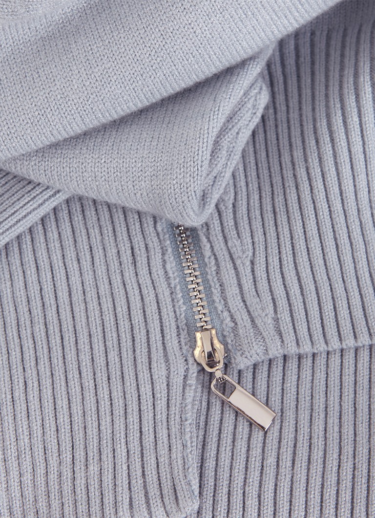 Pulover Steph Phase Eight cu guler înalt și tiv elastic, tricotat fin