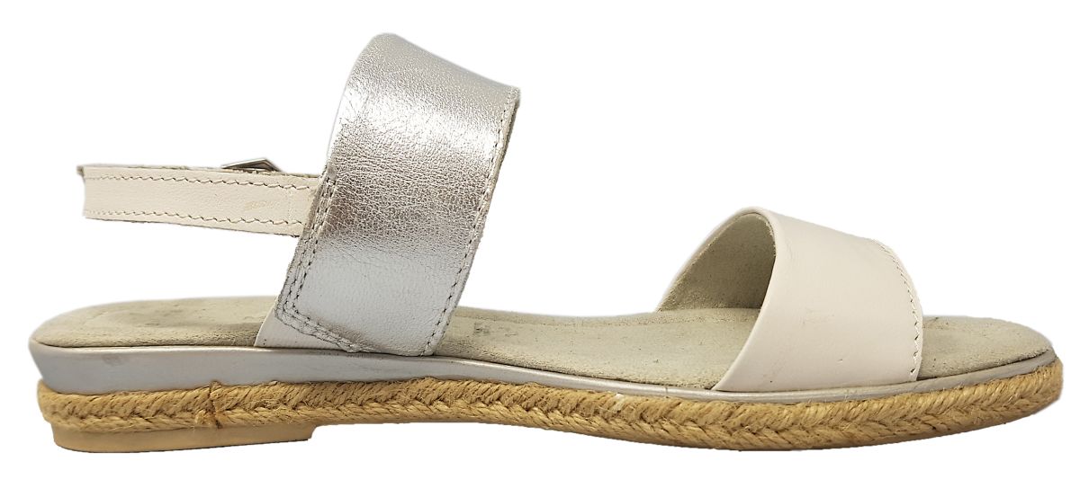 Marco Tozzi Da.-Sandale 2-2-28129-20/197 Weiß white/silver