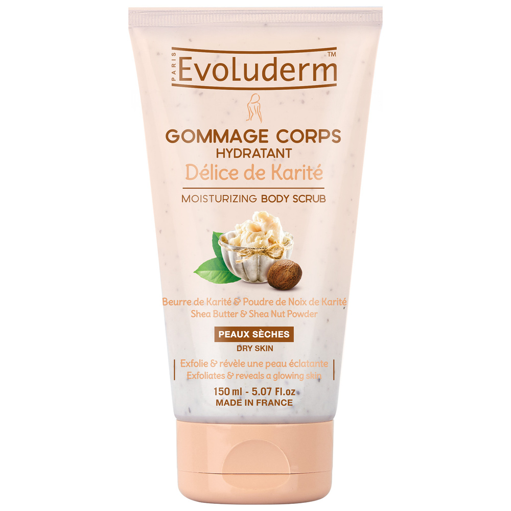 evoluderm Délice de Karité Gommage Corps Hydratant - 150 ml