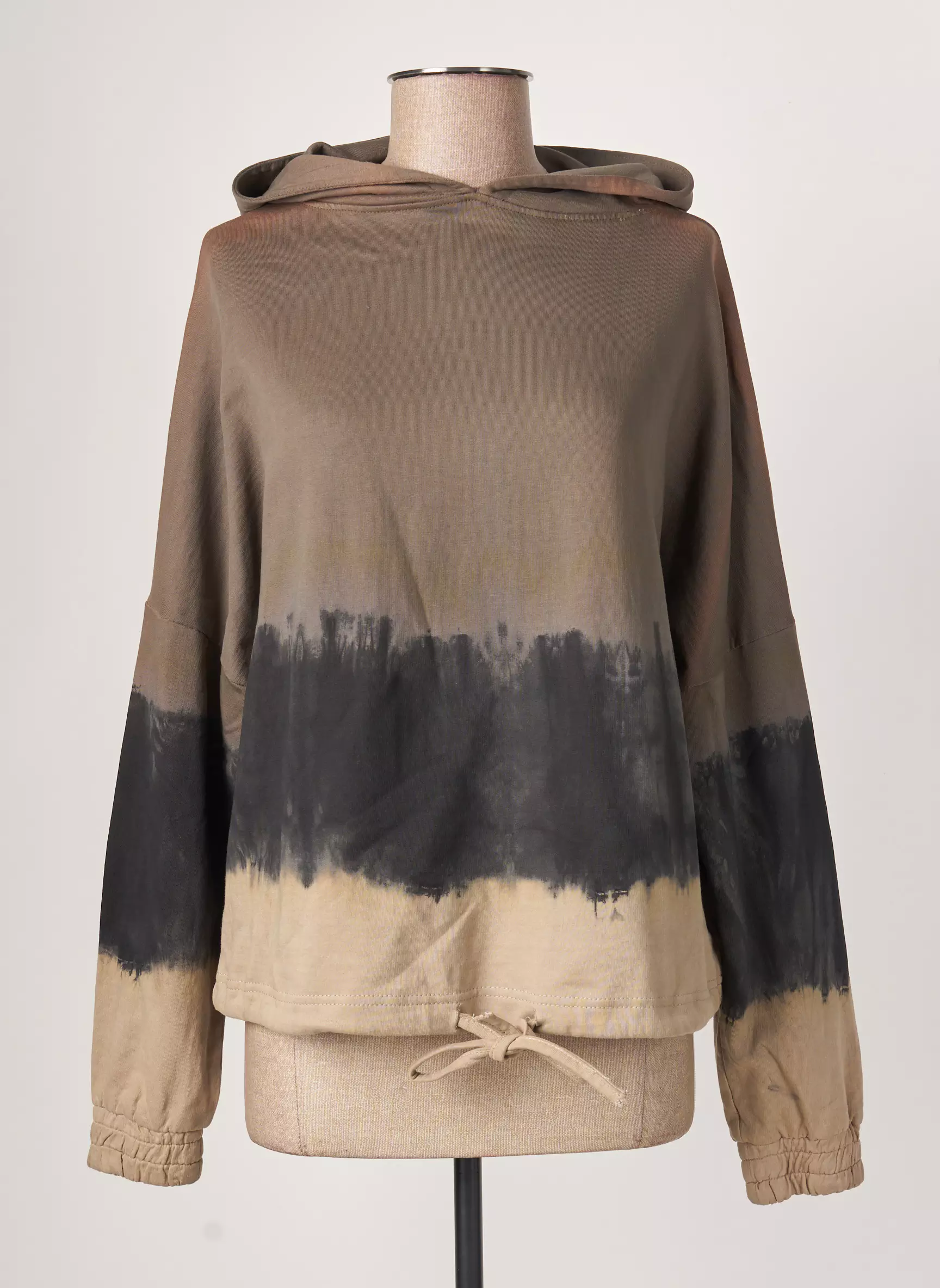 Nu Sweat Capuche Femme couleur marron