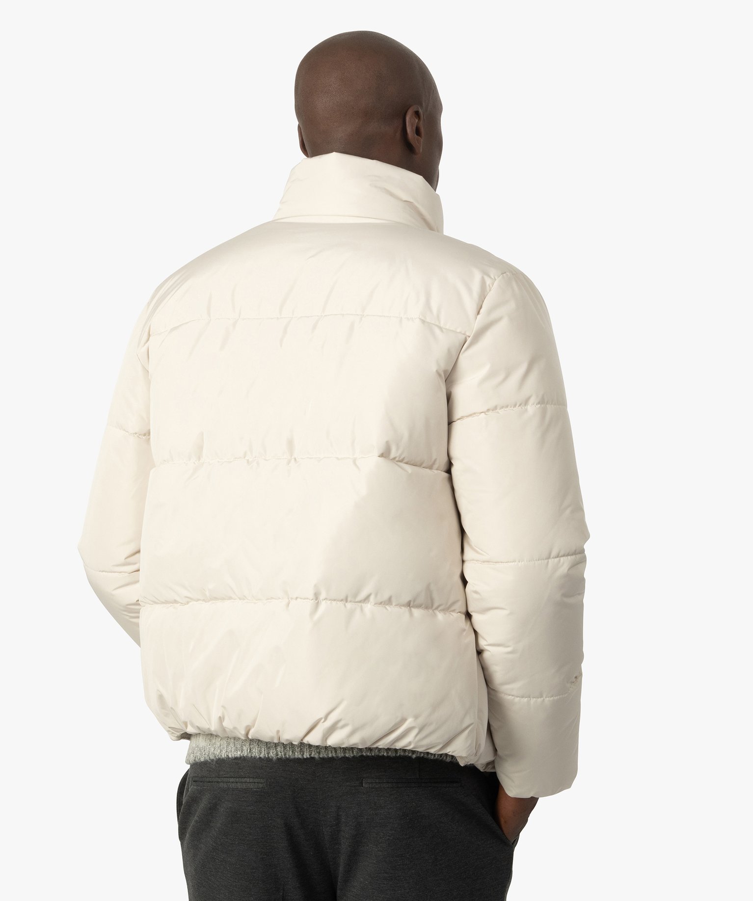 Blouson matelassé homme avec col montant | GEMO