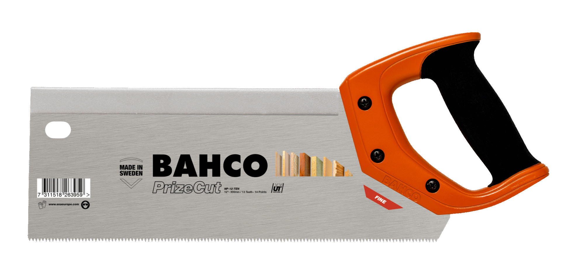 Bahco NP-12-TEN Pila za rezanje finog i srednje grubog materijala