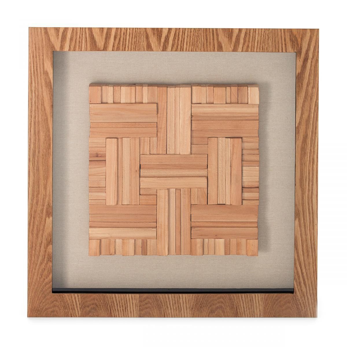 Kayoom Bild Holzkunst Quadrat 60x60 I WON200
