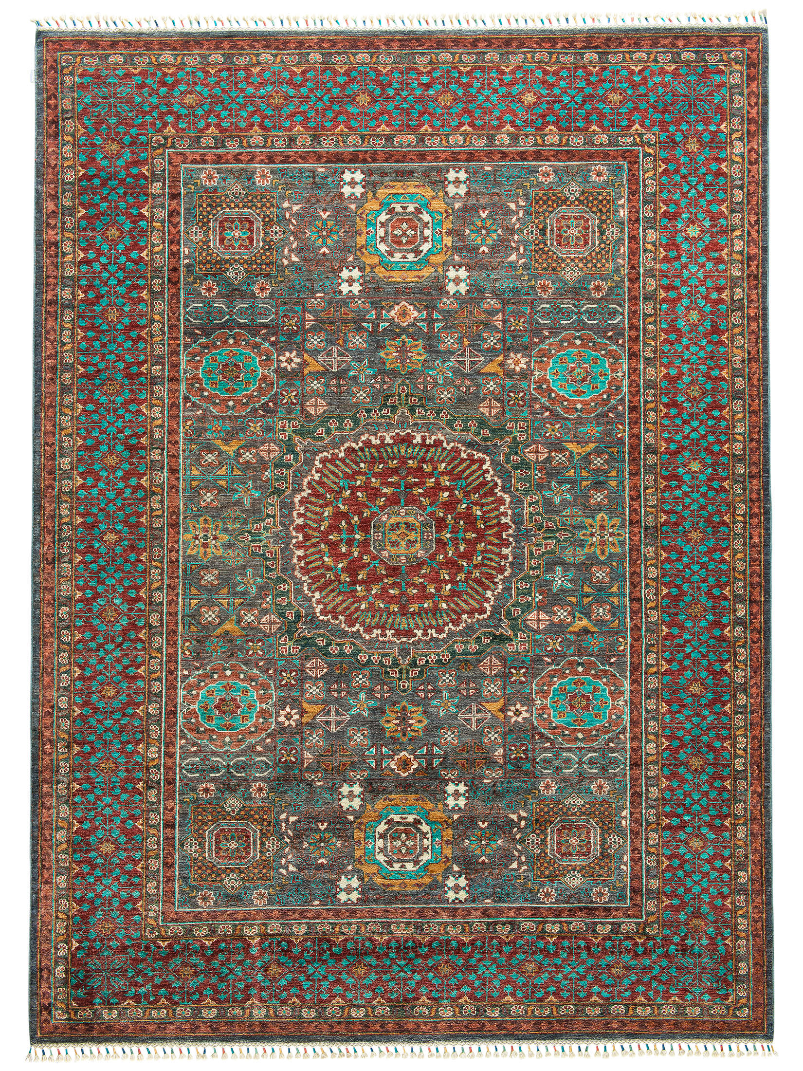 Kazak Ghazni ca. 216 x 295 cm, Unikat / Einzelstück