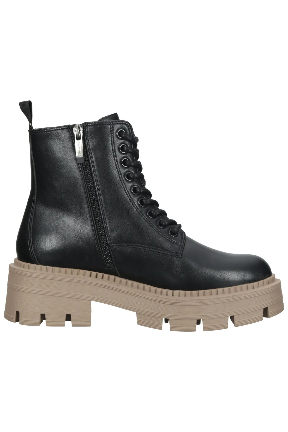 Tamaris  Stiefelette - Schwarz - Flacher Absatz
