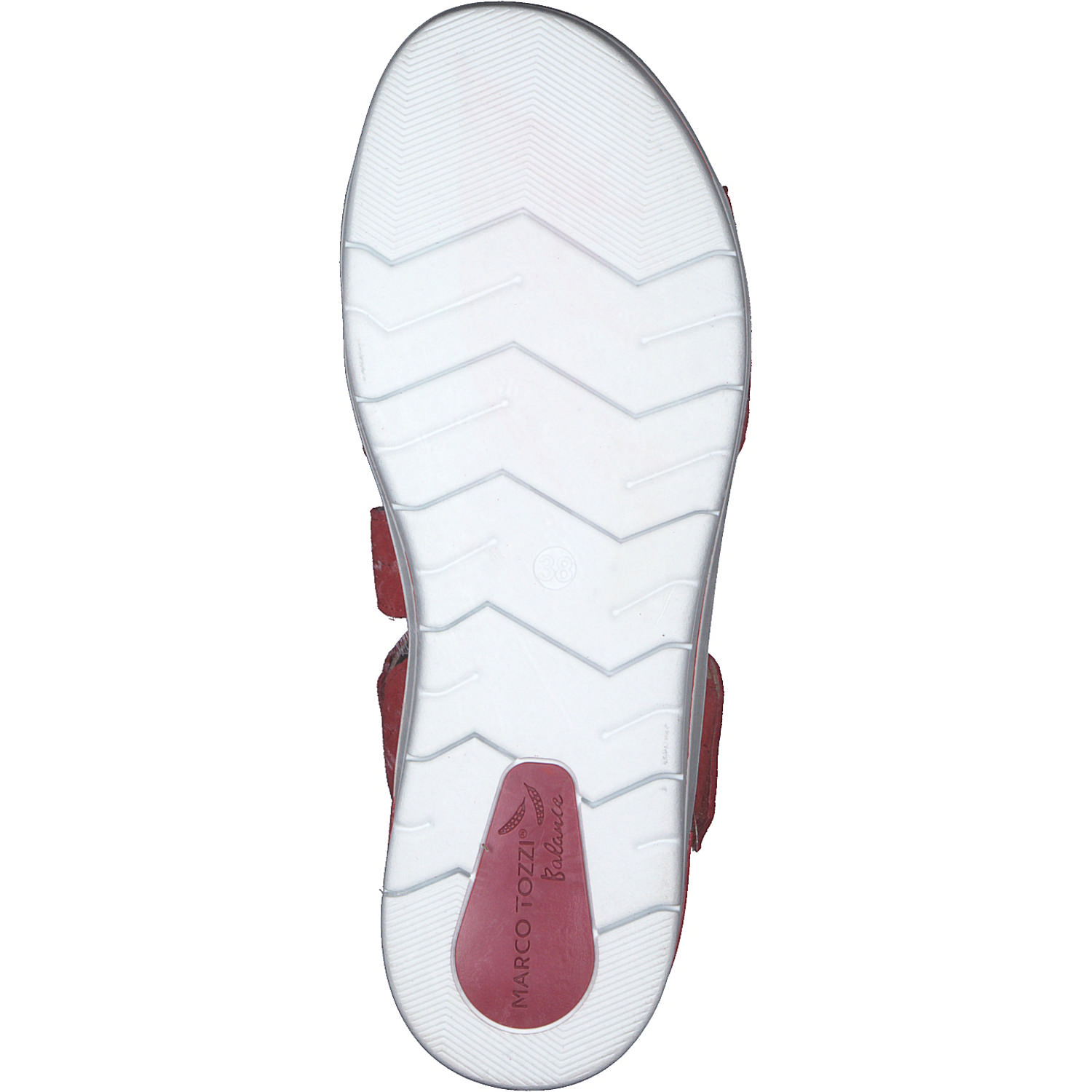 Marco Tozzi 28520, Klassische Sandalen, Damen, red