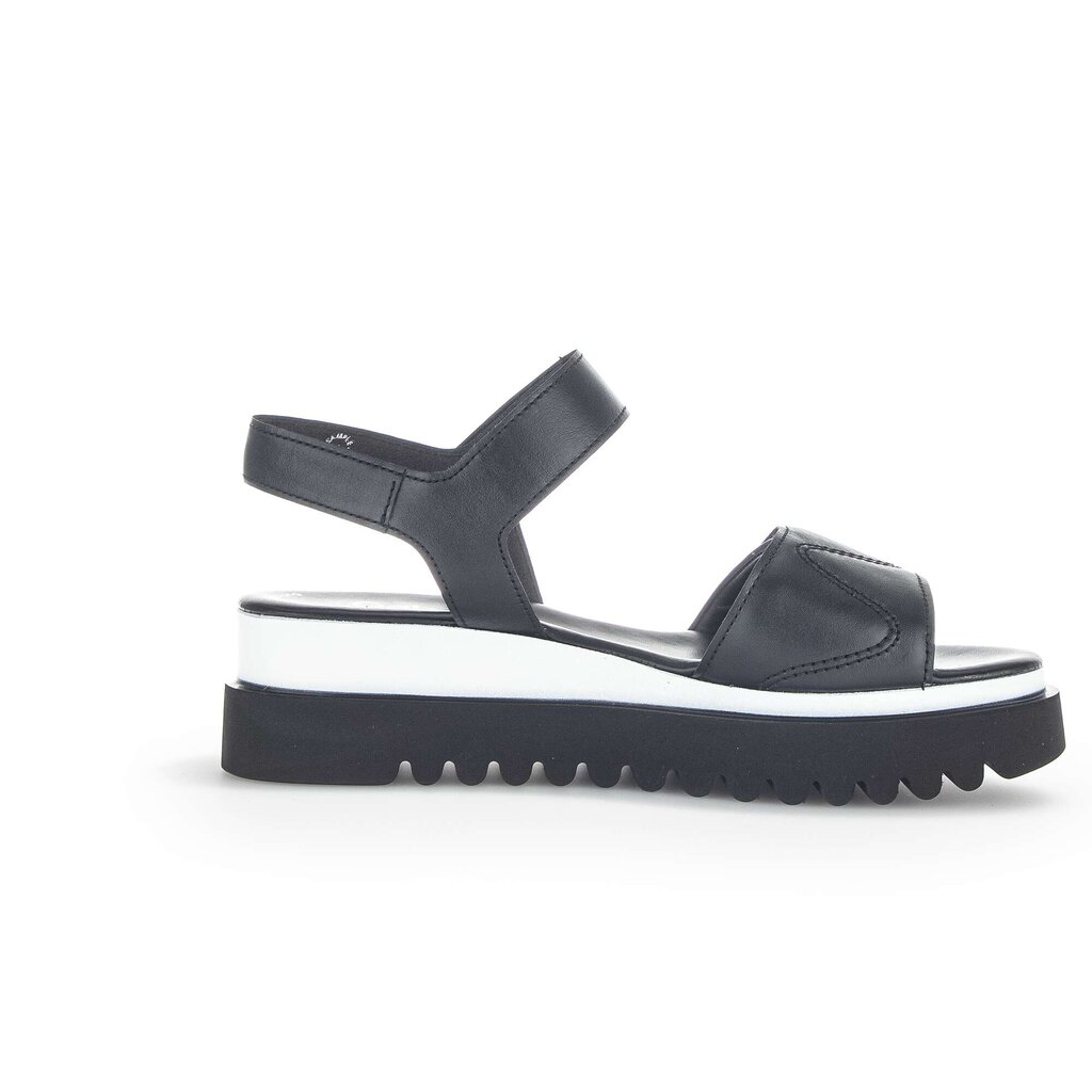 Gabor fashion Keilsandalette schwarz
