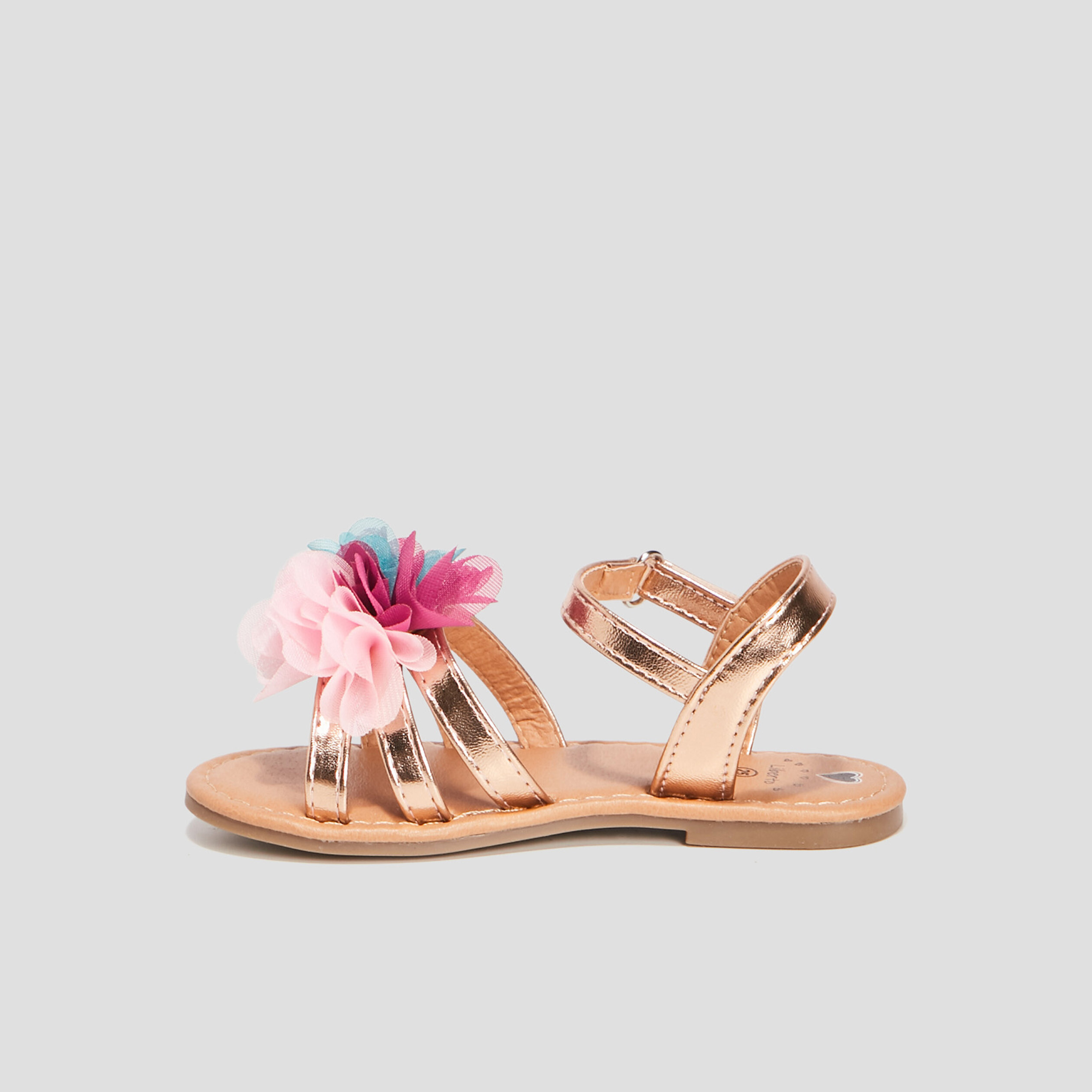 Sandales Liberto rose champagne fille | La Halle