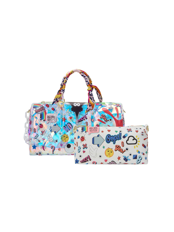 myMo Tote Bag Tote Bag in Blue Multicolor günstig kaufen onesize