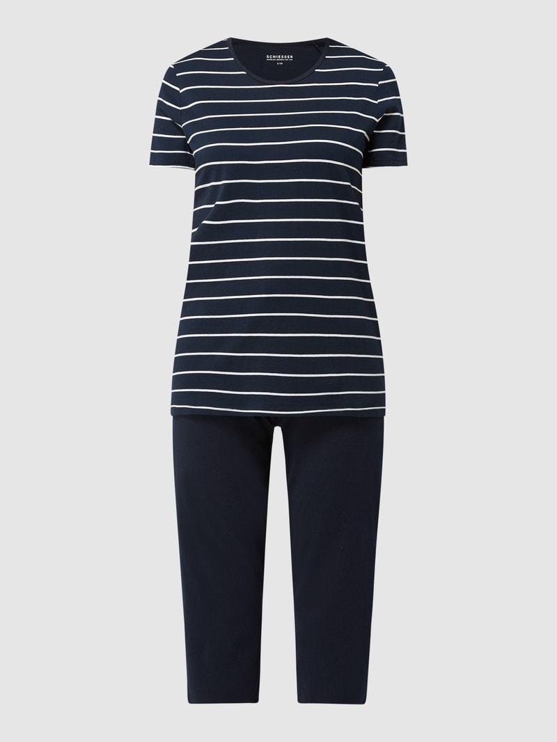 Pyjama mit Modal-Anteil in jeans