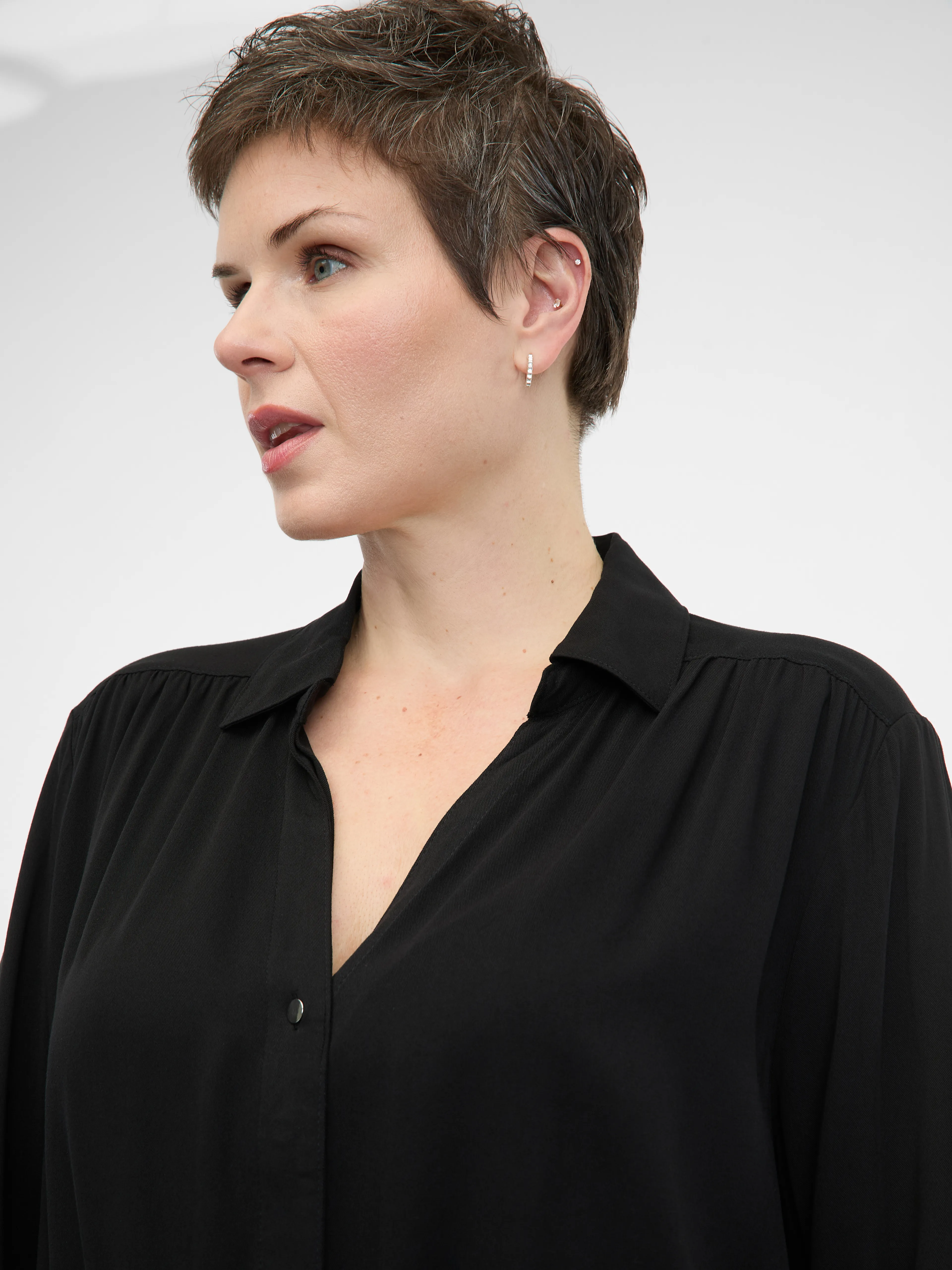 Schwarze Damen-Bluse ORSAY