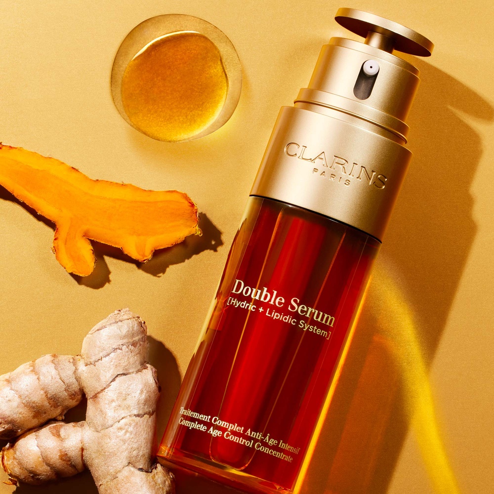 Clarins Double Serum Traitement Complet Anti-Âge Intensif