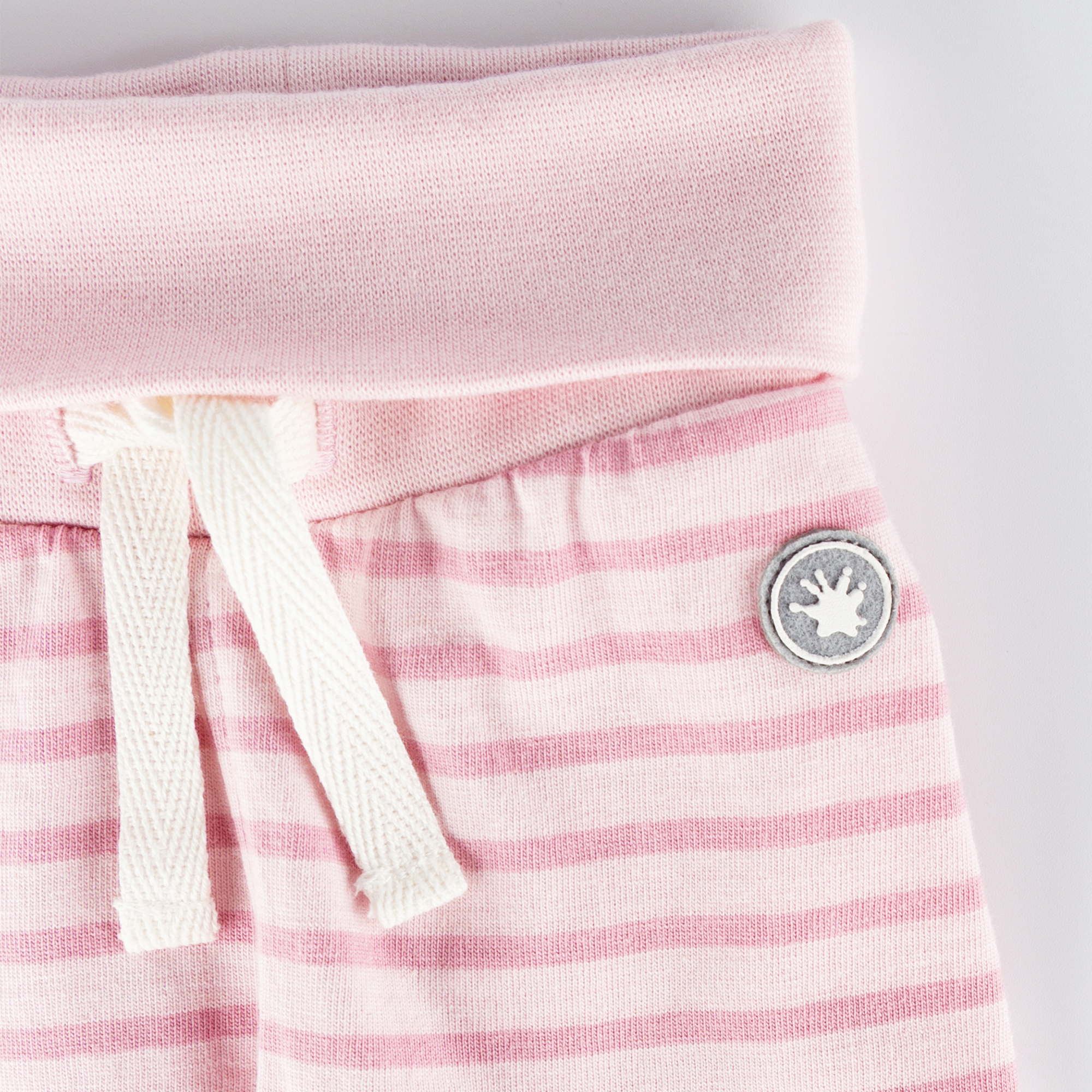 Baby Hose gestreift, rosa