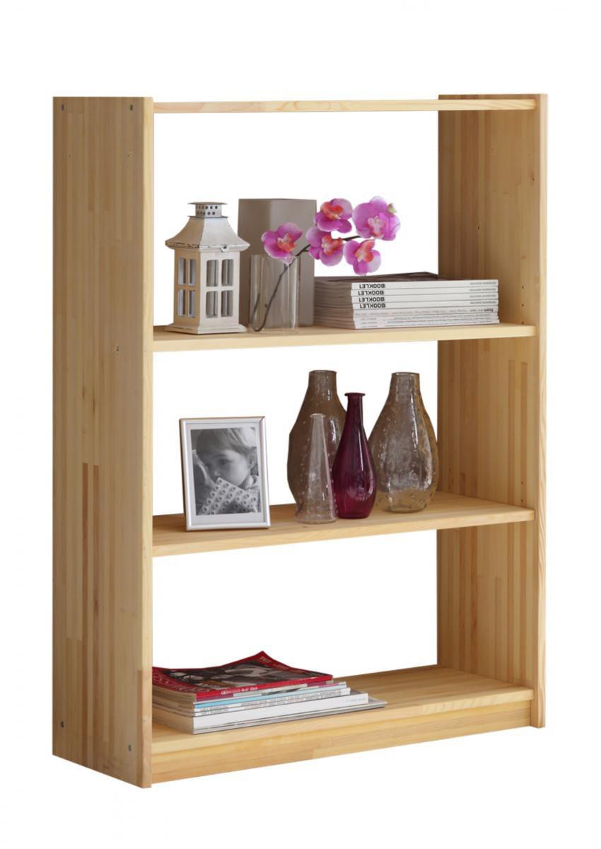 Ticaa Standregal Fichte massiv Natur 112cm hoch