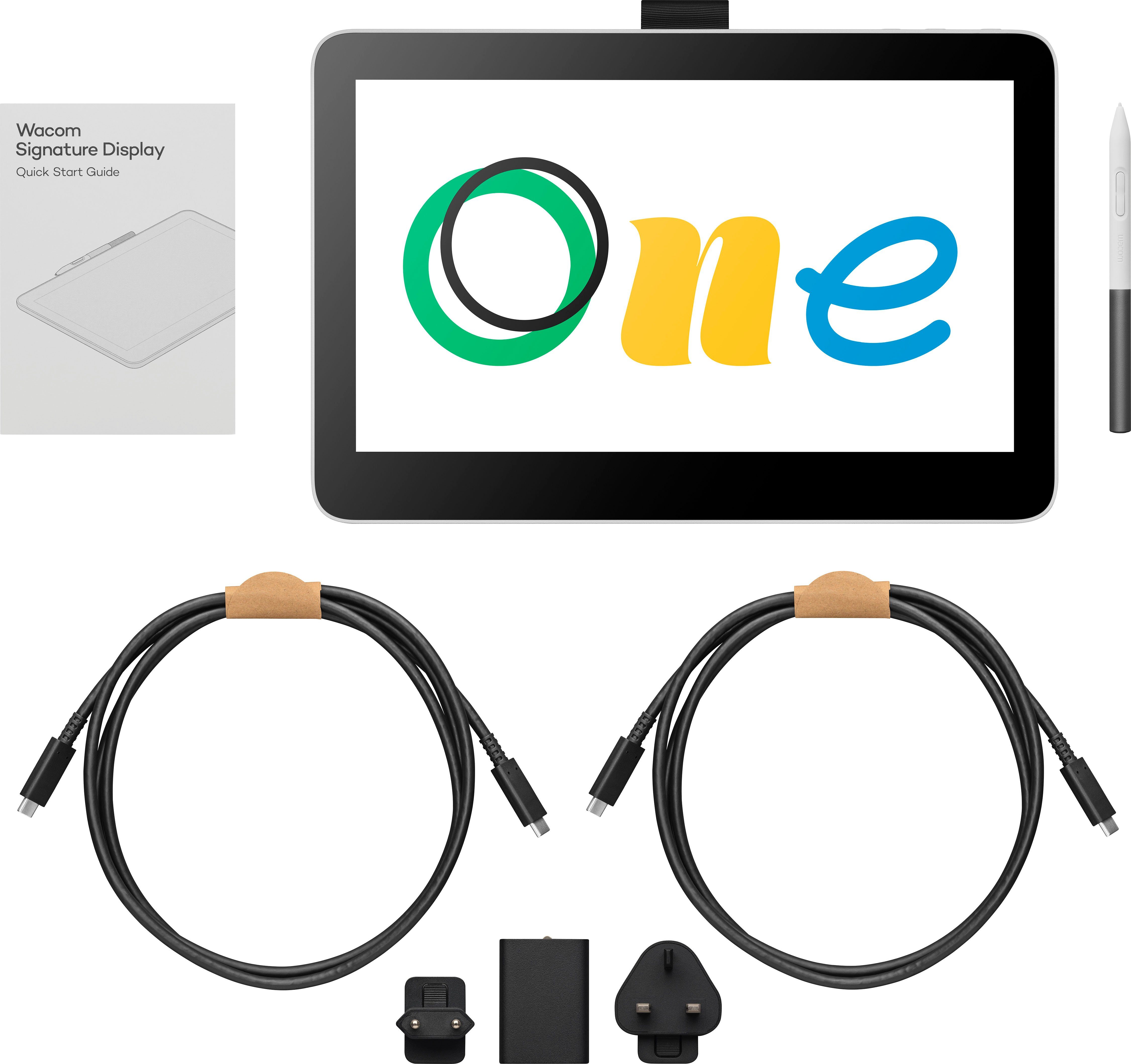 Wacom One 13 touch pen display Grafiktablett (13,3
