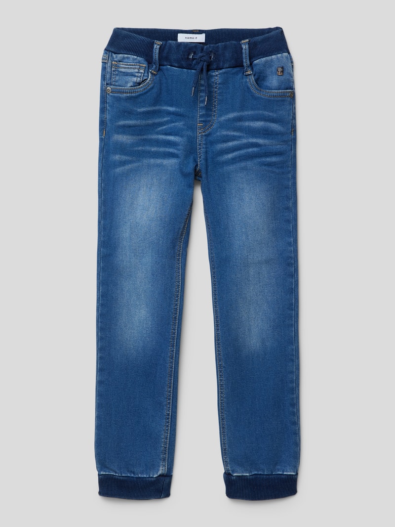 Jeans mit 5-Pocket-Design Modell 'BEN' in jeans