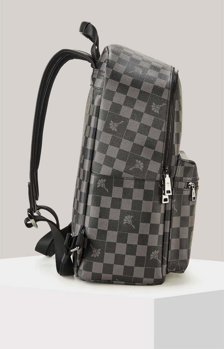 Rucksack Cortina Piazza Miko in Schwarz/Grau