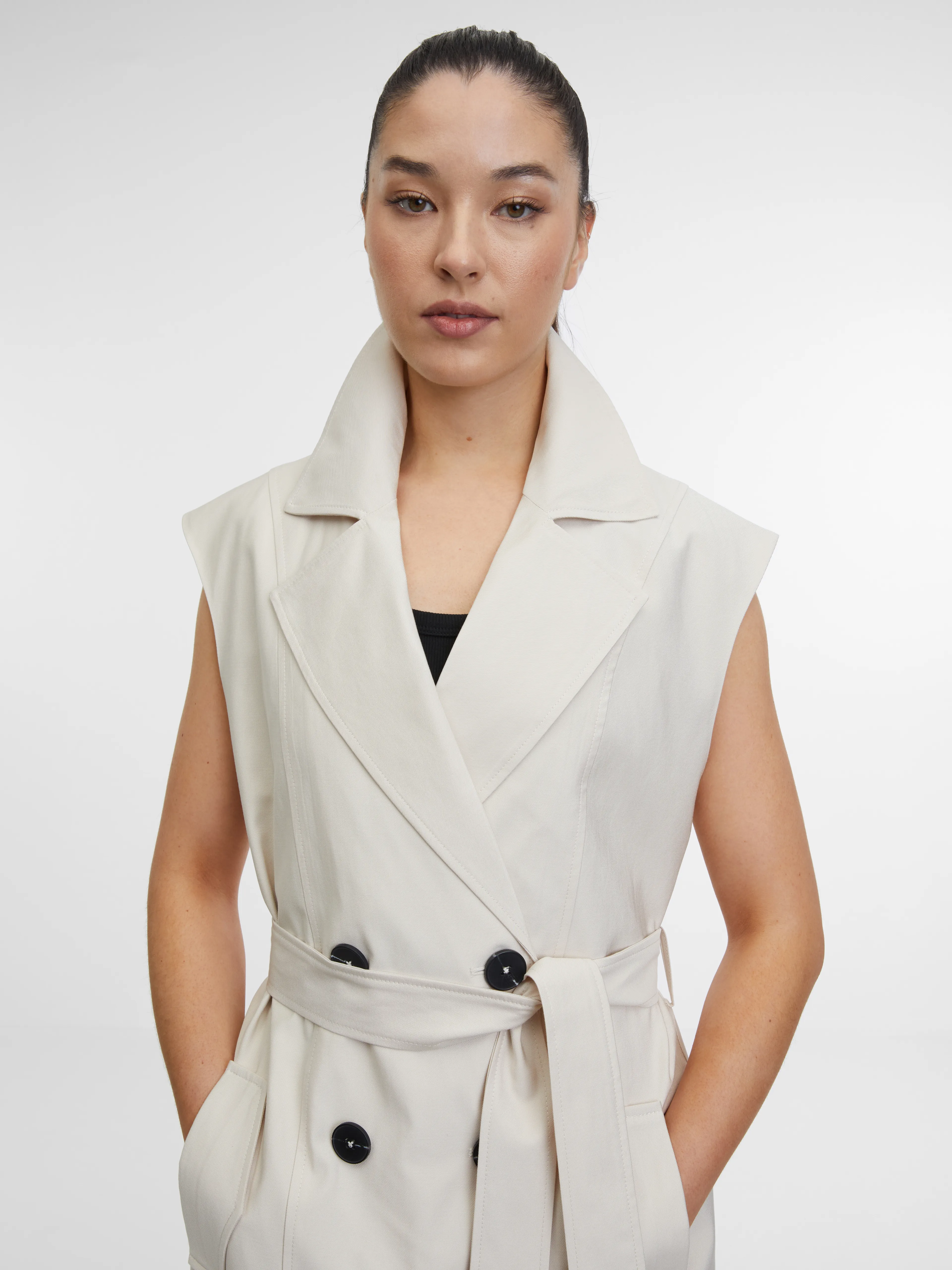 Beige Damen-Weste ORSAY