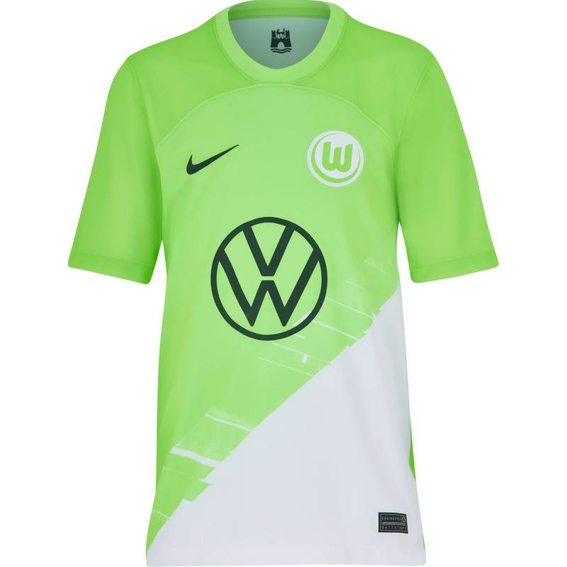 Nike VFL Wolfsburg 23-24 Heim Teamtrikot Kinder