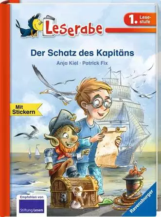 Leserabe - 1. Lesestufe: Der Schatz des Kapitäns