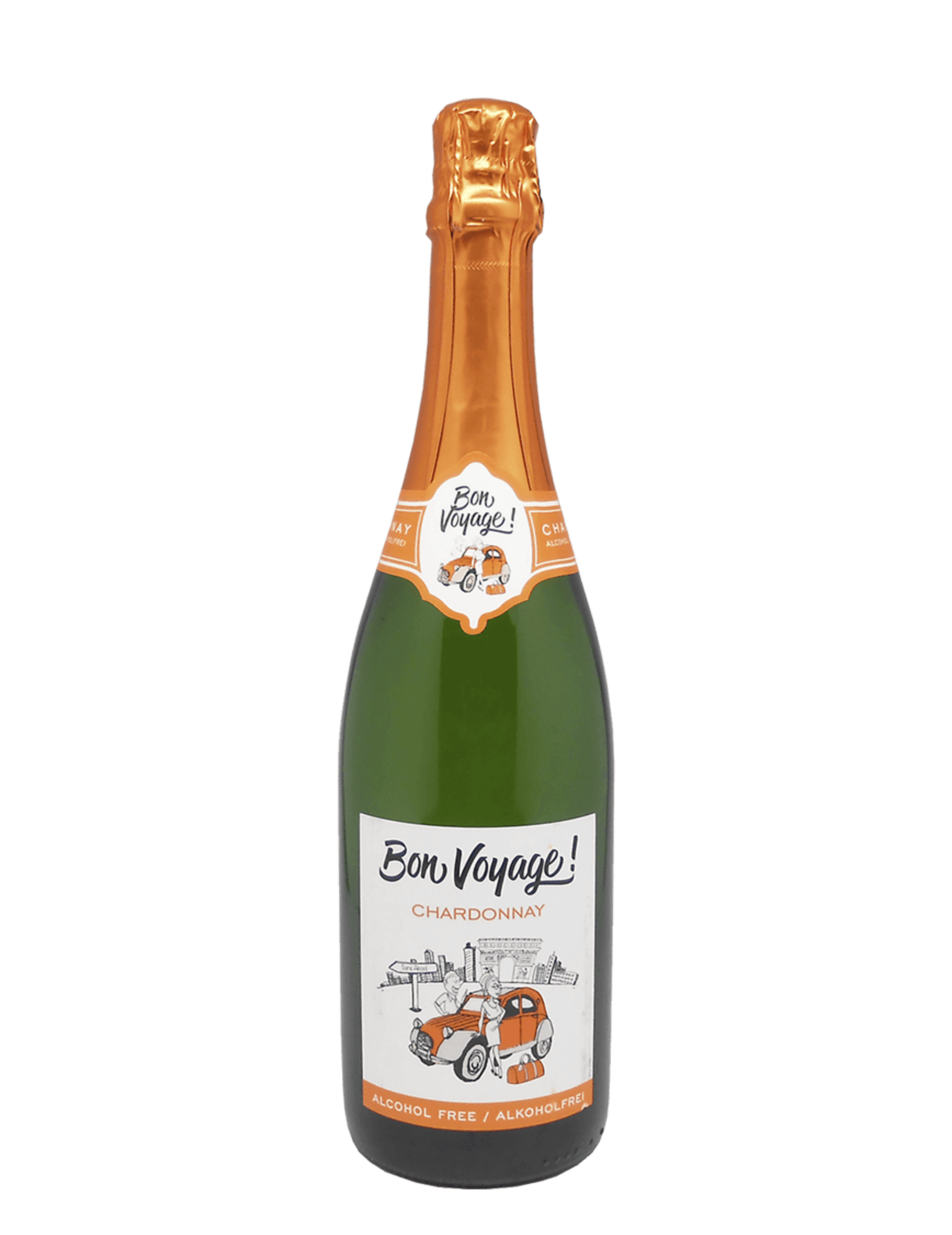 Bon Voyage : Chardonnay Effervescent - Gueule de joie 0.5° |  75 cl