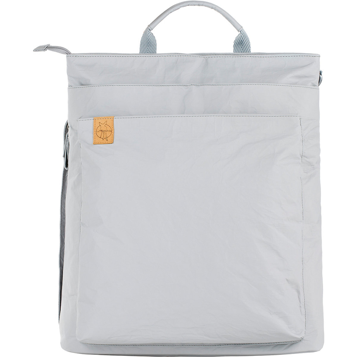 Wickelrucksack Green Label Tyve grey, inkl. Zubehör & Wickelunterlage