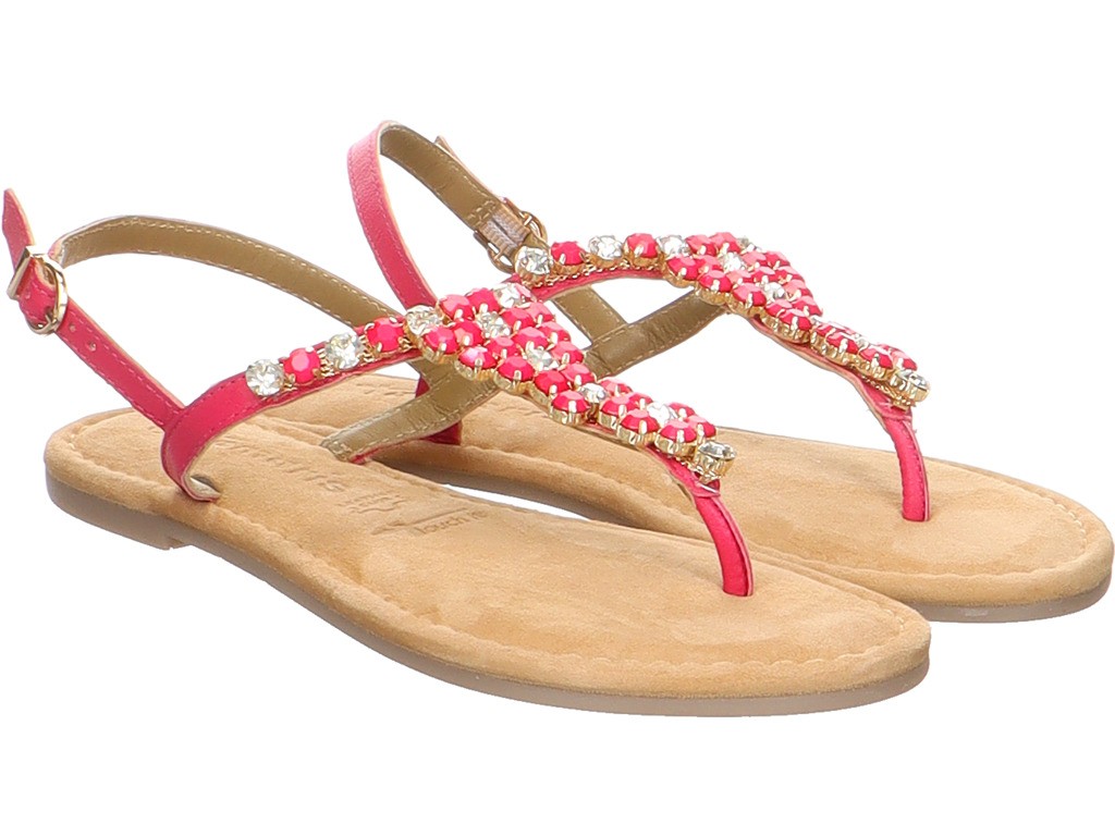 TAMARIS Komfort Sandalen silber
