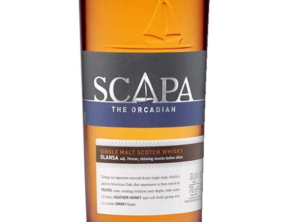 Whisky Scapa Glansa Single Malt 40° Sous étui