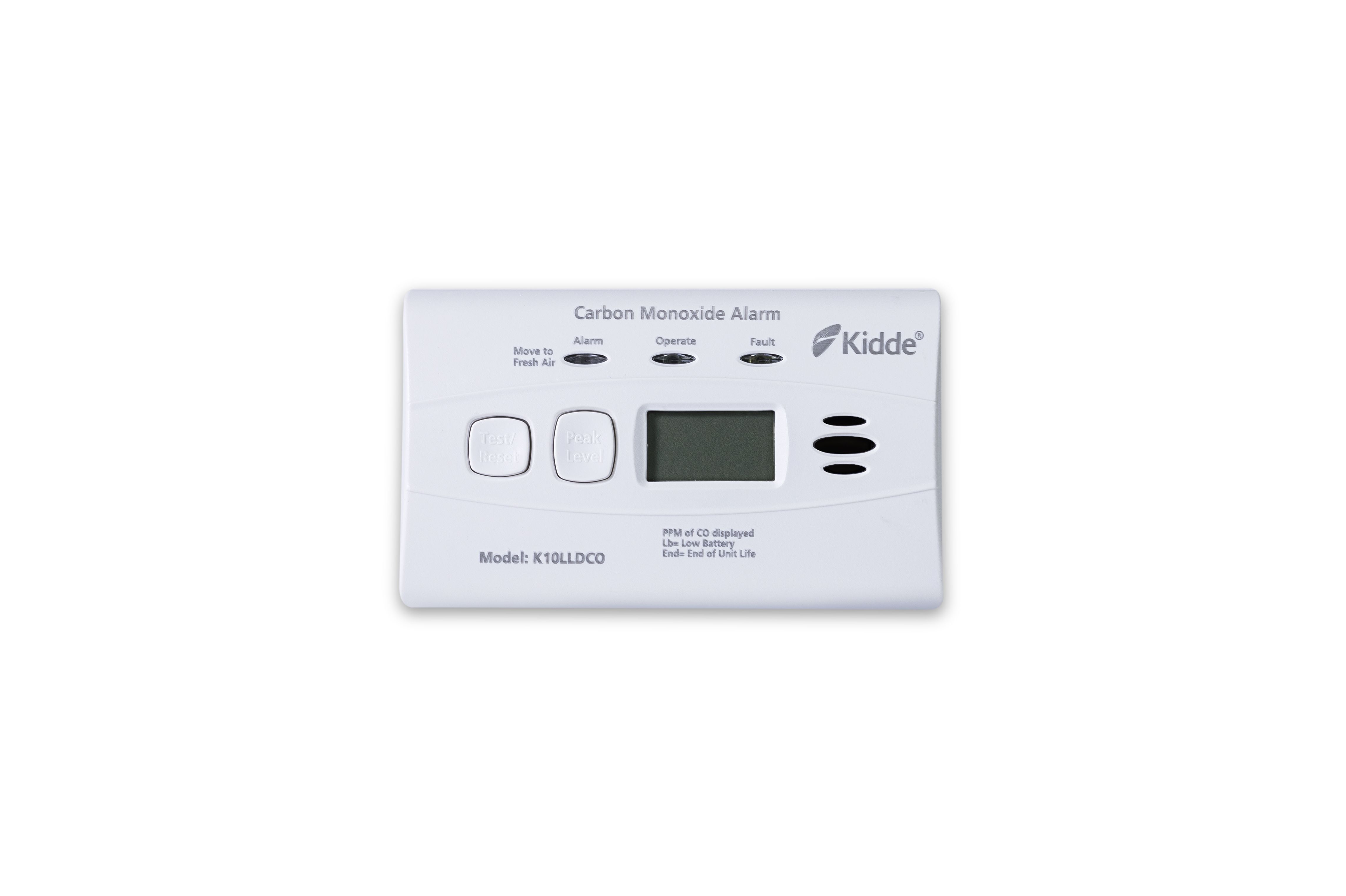 Detector de monoxid de carbon CO Kidde 809-152056 3V 10 ani