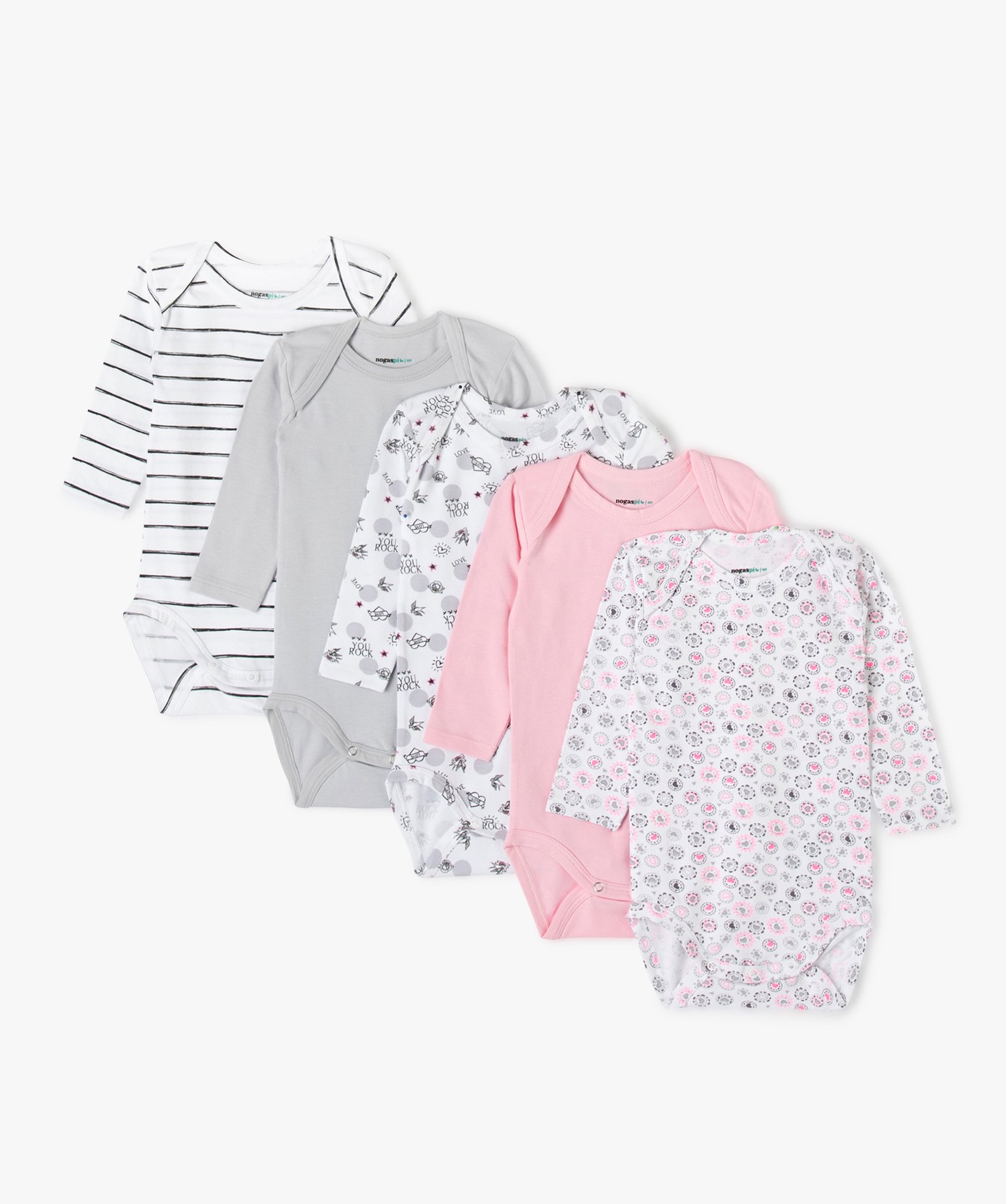 Bodies bébé fille à manches longues et col américain (lo... ecru | GEMO