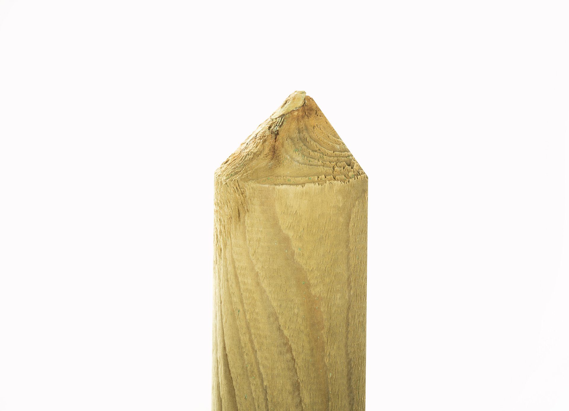 Mega-Holz Holzzaun Zaunlatten-Paket Halbpalisade Kiefer 80cm, (Sparpaket, 10-St., Zaunlatten ohne Pfosten)