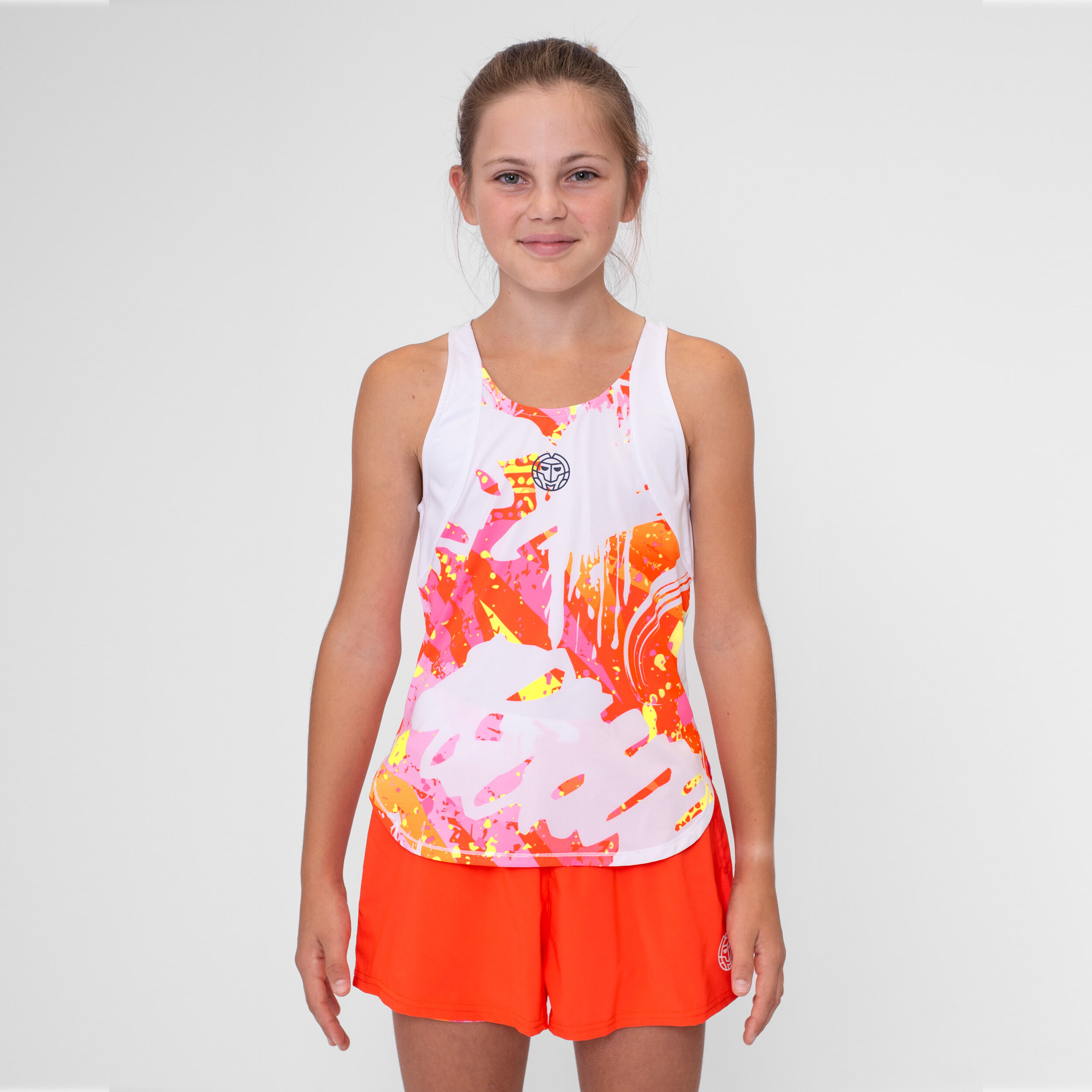 Wild Arts Junior Tank-Top Mädchen - Weiß, Mehrfarbig