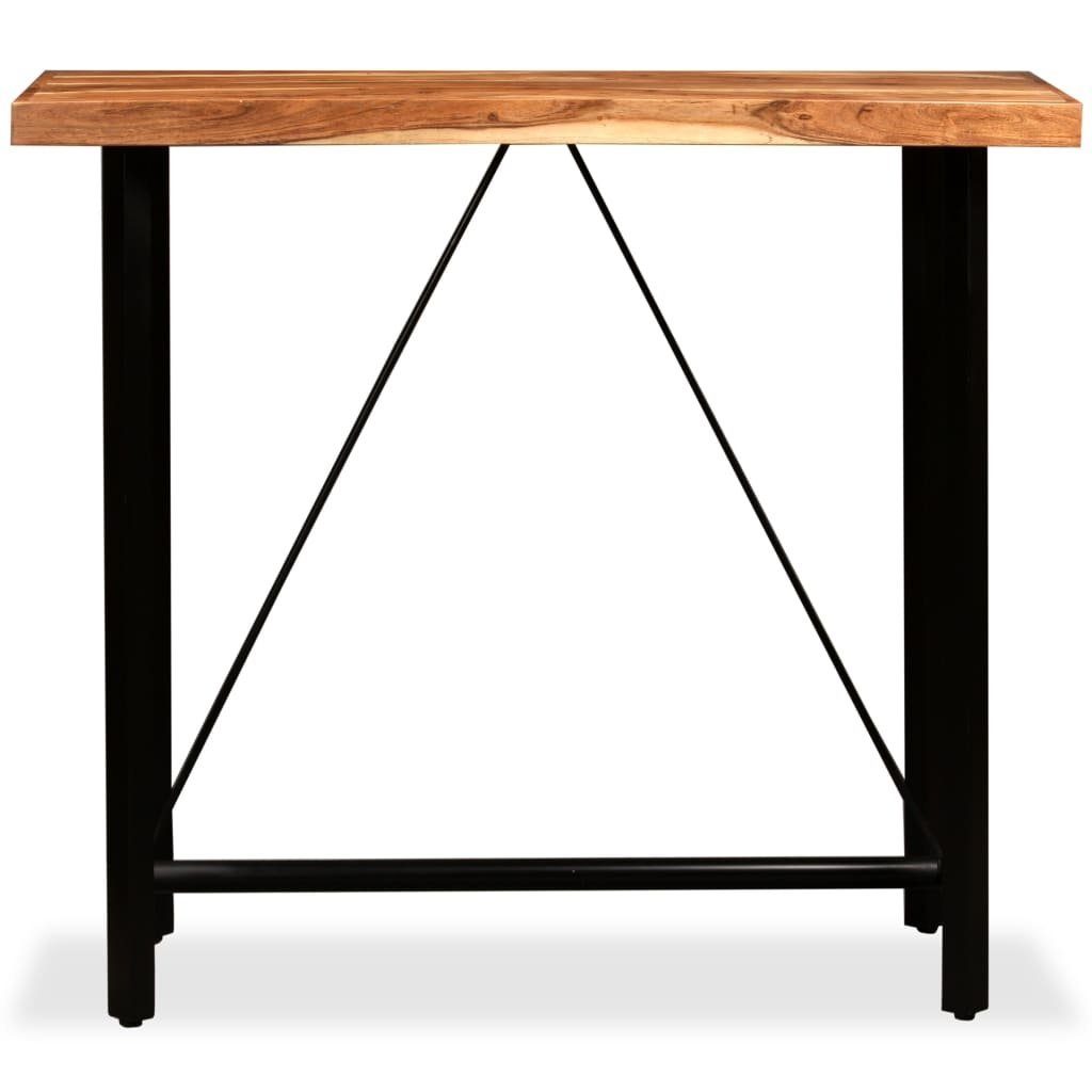 möbelando Stehtisch 295445 (LxBxH: 120x60x107 cm), aus Massivholz in Akazie