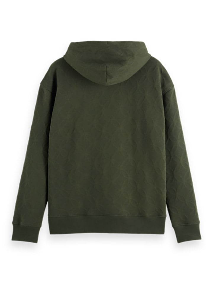Scotch & Soda Hoodie in Dunkelgrün günstig kaufen