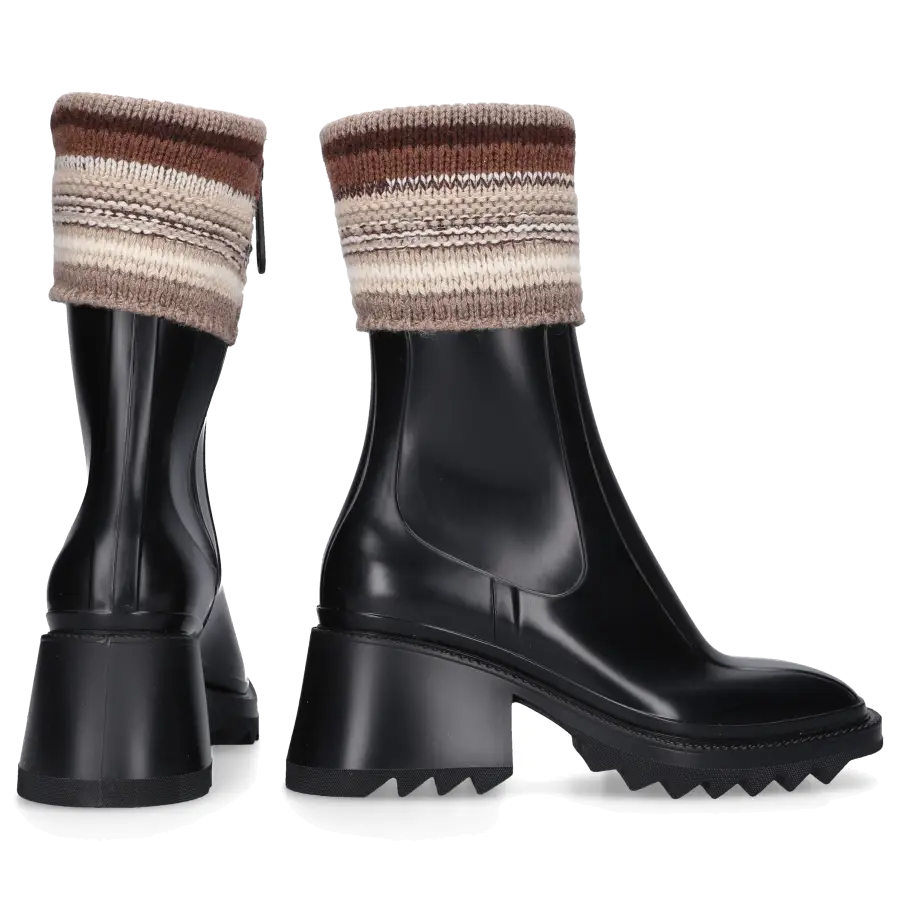 Chloé - Gummistiefel BETTY PVC - schwarz