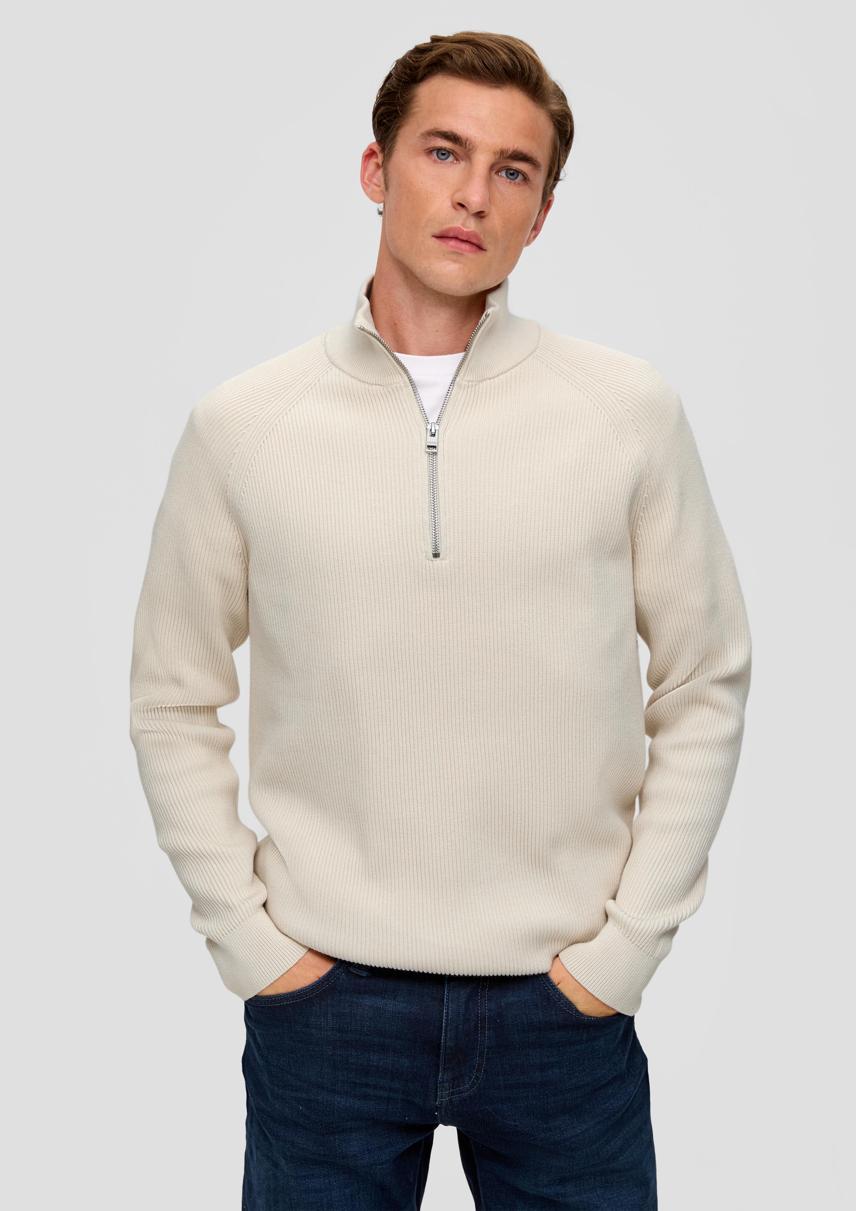 Strickpullover mit Stehkragen  2139366-0330