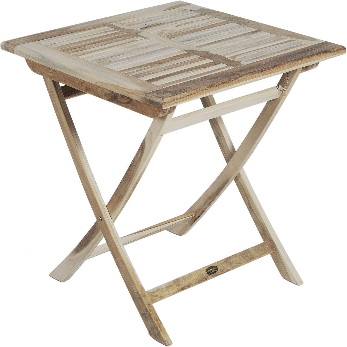 Garden Pleasure Harms Tisch JAVA, quadratisch 70x70cm, Teak