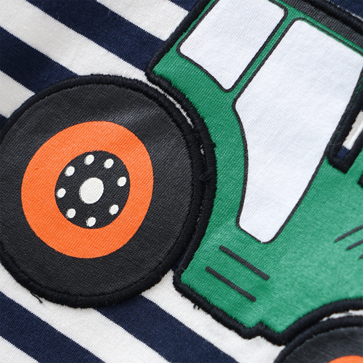 Kinder Langarmshirt mit Blockstreifen