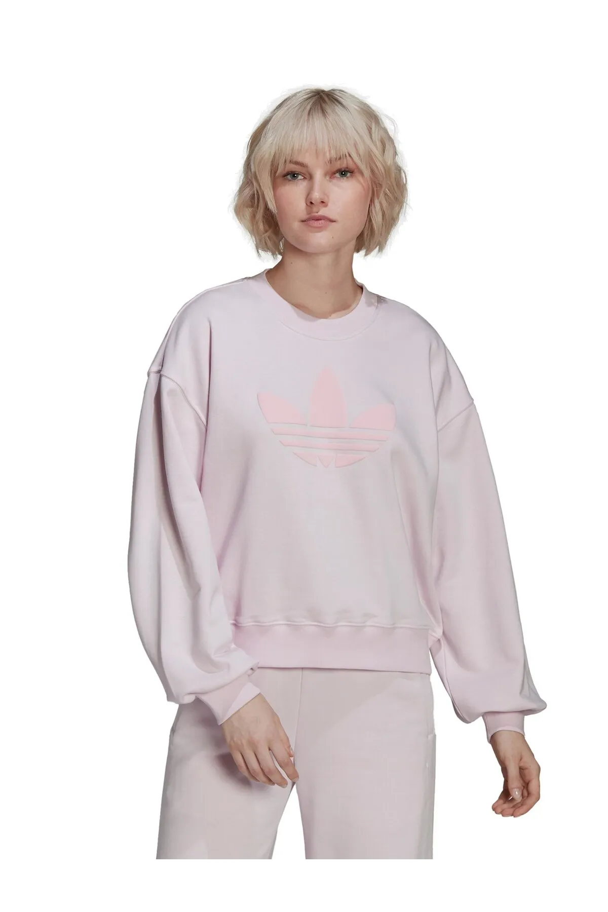 adidas  Sweatshirt - Rosa - Regular Fit