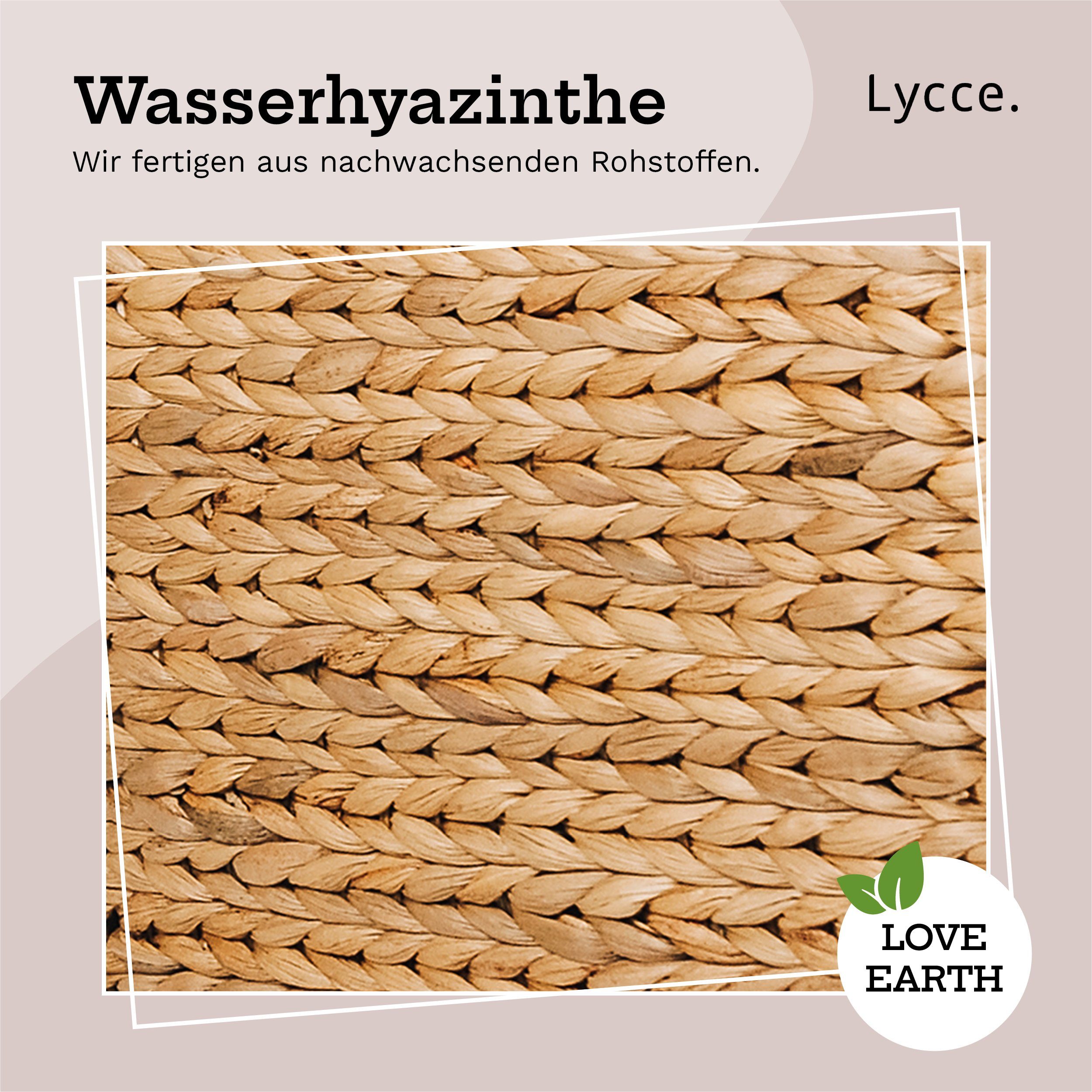 animal-design Wäschekorb, Natürliche Materialien Ökologisch schmal - ideal für Nischen