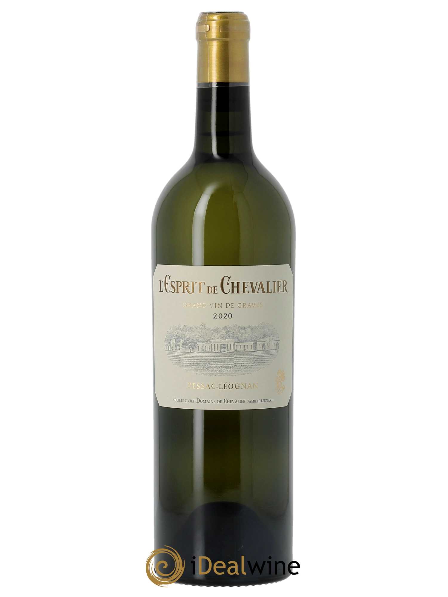Esprit de Chevalier Second Vin  2020 - Lot de 1 Bouteille