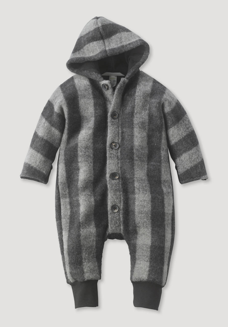 Wollfleece-Overall aus Bio-Merinowolle