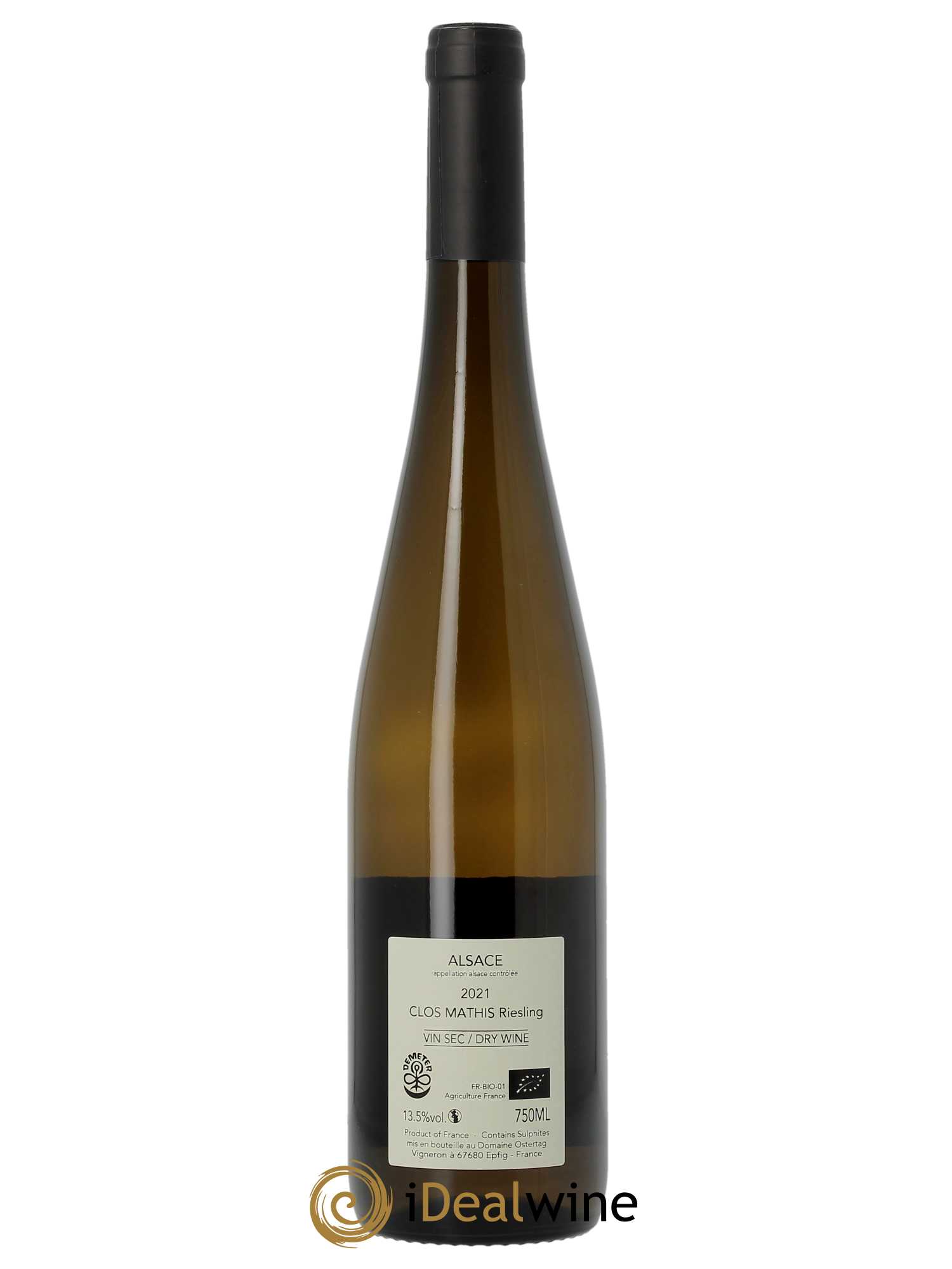 Riesling Clos Mathis Ostertag (Domaine)  2021 - Lot de 1 Bouteille