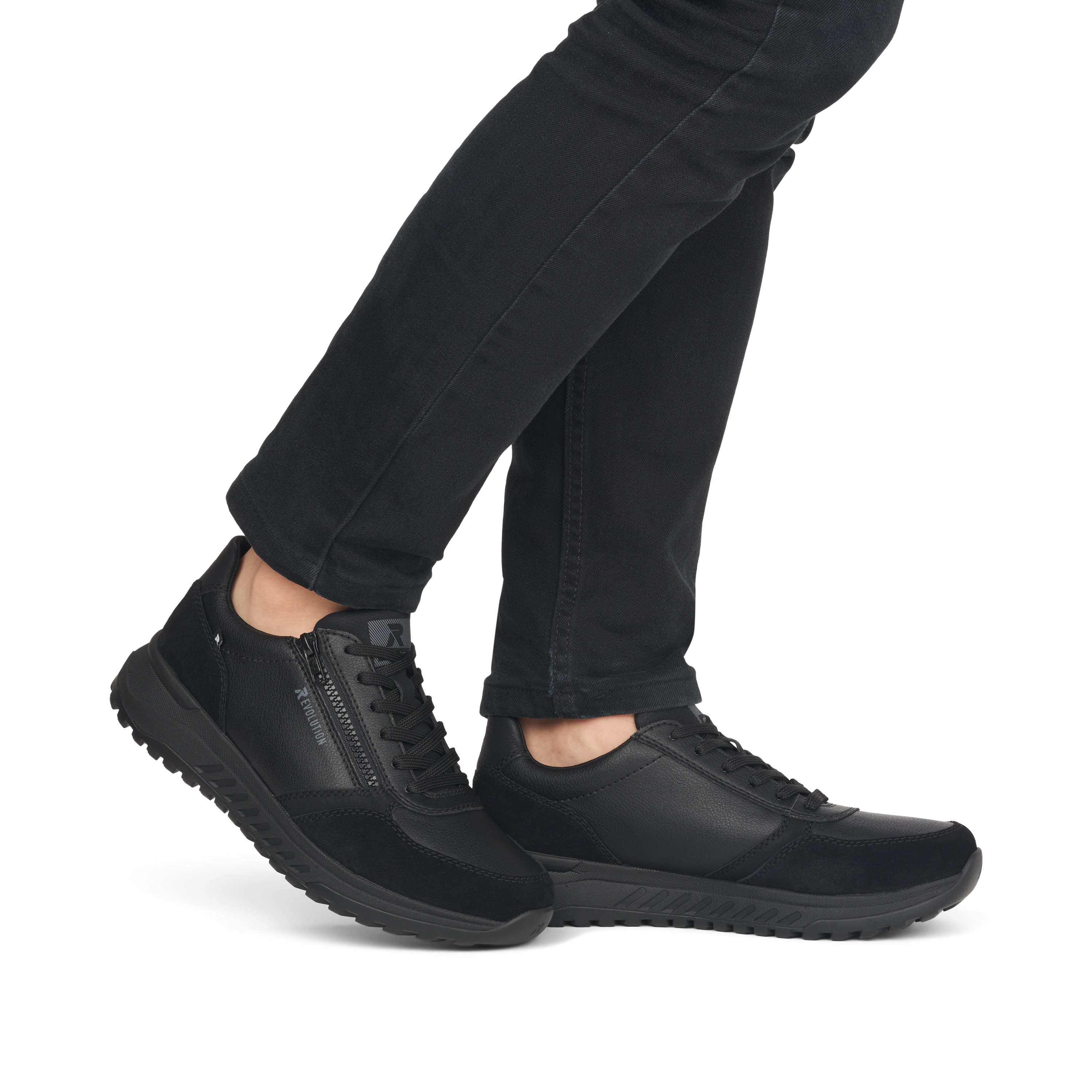 Rieker Herren Sneaker Low midnight black