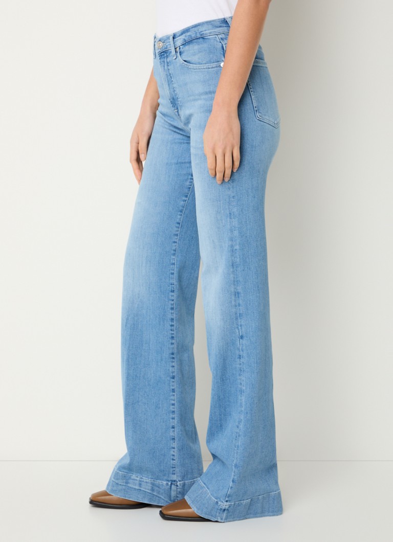 Jean évasé taille haute Modern Dojo de 7 For All Mankind en lyocell