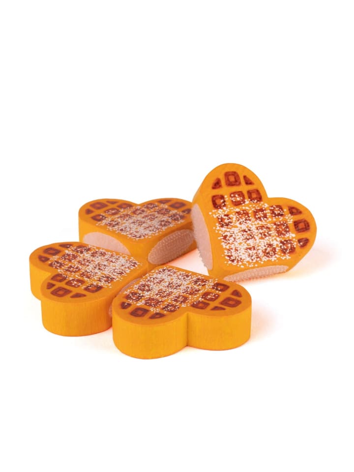 Erzi 4tlg. Set: Waffeln zum Teilen in bunt günstig kaufen onesize