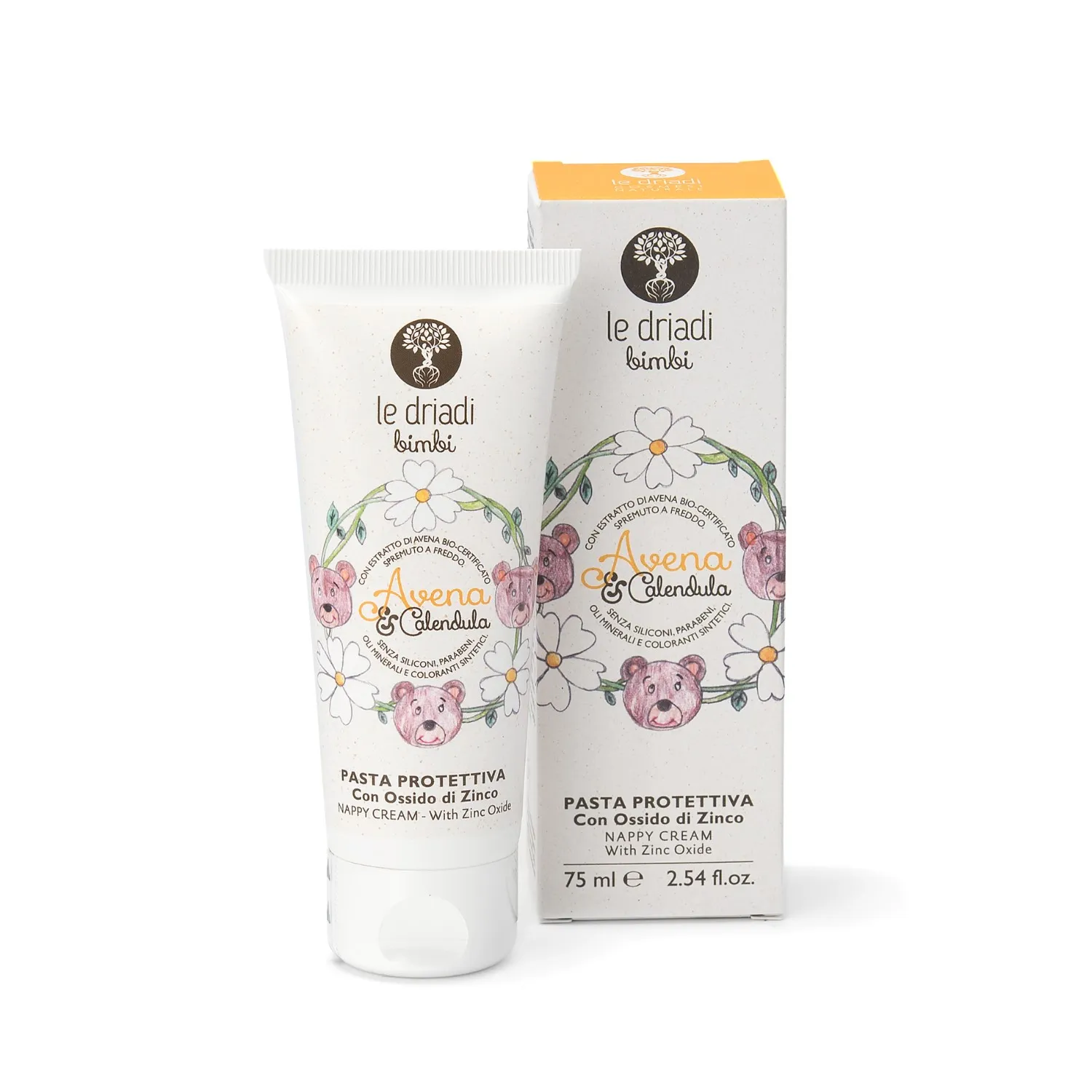 Ochranná zinková pasta Avena&Calendula pro miminka, 75ml
