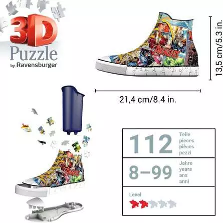 3D Puzzle Sneaker Avengers