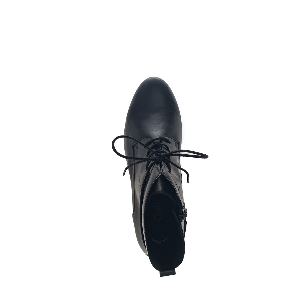 Gabor fashion Schnürstiefelette schwarz
